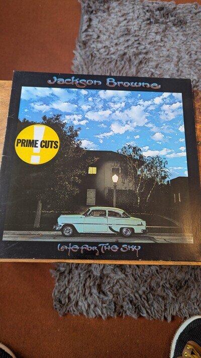 Jackson Browne Late For The Sky Vinyl Record VG+/G+ AS43007 1974