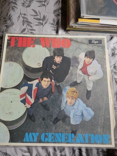 The Who My Generation 1980 Uk Virgin vinyl Lp V2179 Mono Ex / Ex