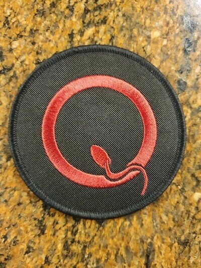 Queens Of The Stone Age QOTSA Off Licensed Standard Patch 8cm Diameter FREE P&P