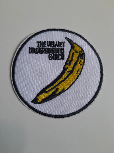 The Velvet Underground - Logo - Embroidered - Iron On / Sew On - Patch - NEW