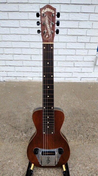 Oahu Tonemaster Vintage Lap Steel w/HSC! -LL