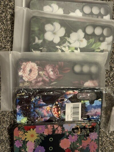 Lot Of 5 Compatible for Samsung Case Cute with Strap Galaxy S24+ Plus 2