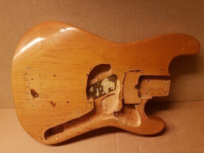 80's CUSTOM BASS BODY - made in USA