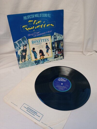 The Ronettes Phil Spector Wall Of Sound Vol. 1 LP Sing Their Greatest Hits!