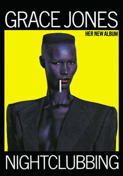 GRACE JONES NIGHTCLUBBING POSTER - MASSIVE A0 POSTER