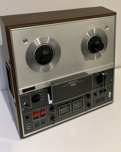 Sony TC-366 Reel To Reel Tape Recorder With Lid (Very Rare)