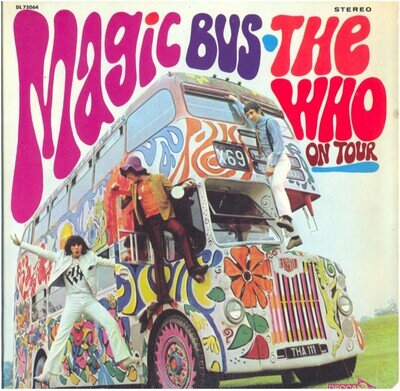 THE WHO - MAGIC BUS - 12" VINYL LP (USA Stereo)