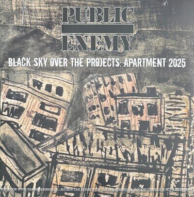 Public Enemy Black Sky Over the Projects: Apartment 2025 LP Vinyl Sealed