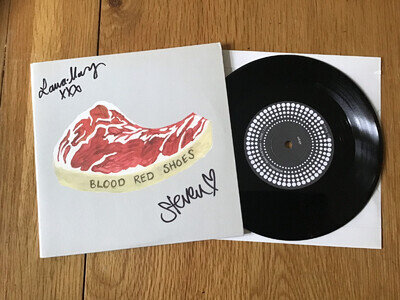BLOOD RED SHOES - A.D.H.D / CAN’T FIND THE DOOR - LTD 7” SIGNED