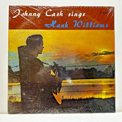 Vinyl Johnny Cash LP Sings Hank Williams 1960 Sealed