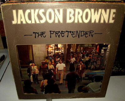 THE PRETENDER - JACKSON BROWNE - vinyl rock/pop album - good