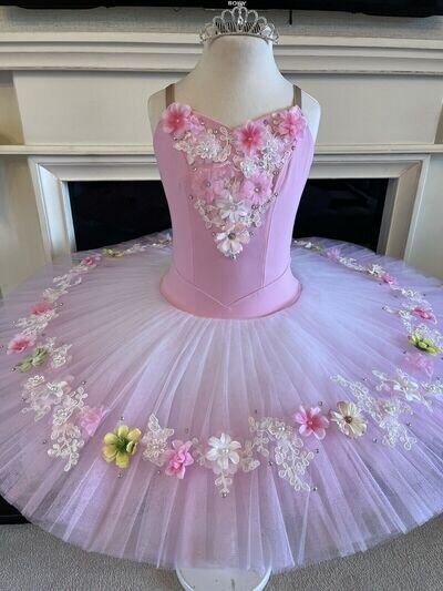 Ballet Tutu,In Stock Classical Pancake tu tu Dance Costume.Dress. Pink .UK