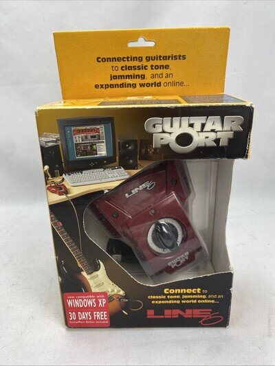Line 6 Guitar Port Interface Pedal For PC Laptop Home Studio