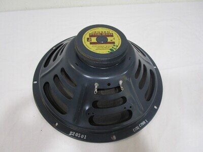 Super Nice 1965 Blue Frame Jensen C12Q 12 inch 8 ohm Guitar Speaker #2 -Org Cone