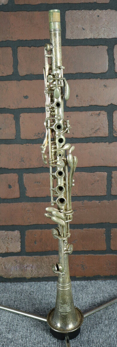 H Bettoney Boston Columbia Model Metal Clarinet