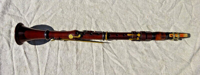 Vintage Boxwood Clarinet C approx 50.5 cm o.m.