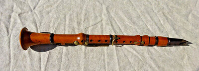 Vintage Boxwood Clarinet Simoutre A. Bale Approx 42cm O.M.
