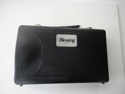 1995 Mint Blessing USA Clarinet + Carry Case Accessories 10 Vandoren Paris Reeds