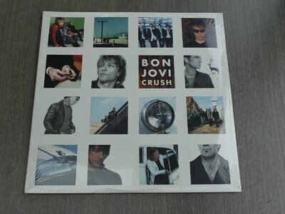 Bon Jovi CRUSH 2014 USA Double LP Island B0021972.01 FACTORY SEALED MINT