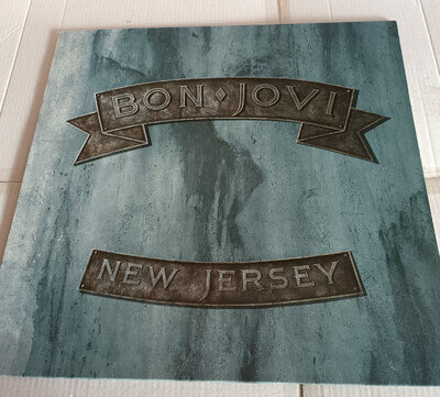 BON JOVI NEW JERSEY VINYL RECORD LP (1988) VERH62 EX/EX FREE UK P+P - LOOK