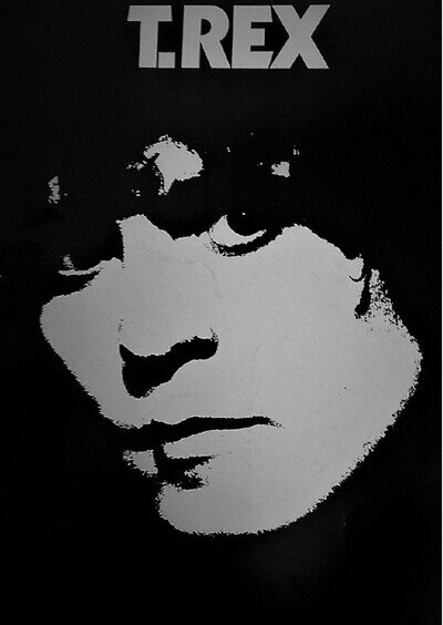 T.Rex Marc BOLAN poster reproduced on A3 quality paper