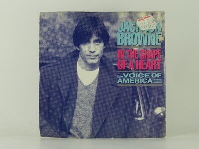 JACKSON BROWNE IN THE SHAPE OF A HEART (39) 2 Track 7" Single also Picture Sleev