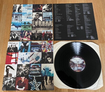 U2 - Achtung Baby ( Vinyl LP Album) 1991 First Pressing EX/VG Unsensored Sleeve