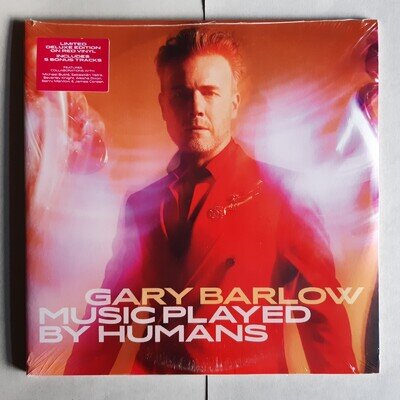 Gary Barlow Music Played By Humans UK DLP Red Vinyl New Sealed Take That