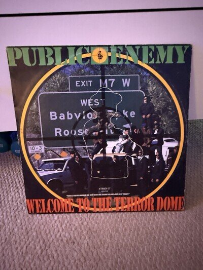 Public Enemy Welcome To The Terrordome Vinyl Record