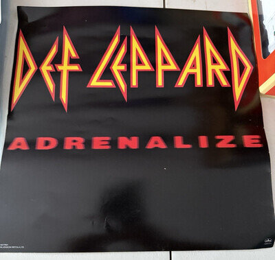 Collectable 1992: DEF LEPPARD "ADRENALIZE" POSTER