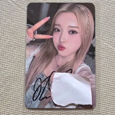 Billlie 5TH ALBUM KTWON4U POB LUCKYDRAW One and only HARAM AUTOGRAPHED PHOTOCARD