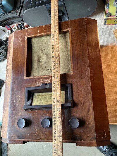 vintage valve radio not working