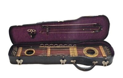 RARE 1920s Ukelin 32 String Lap Instrument