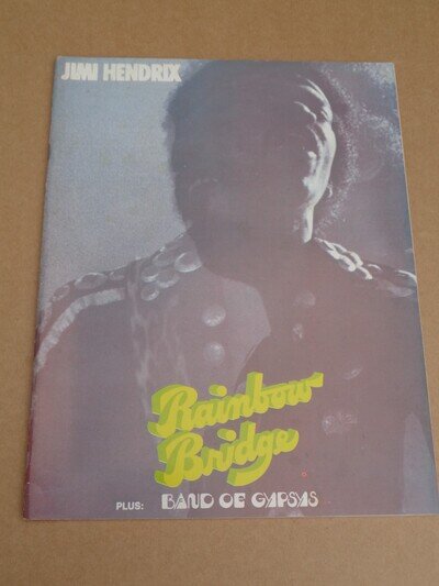 Jimi Hendrix - Rainbow Bridge + Band Of Gypsys - 1971 song book