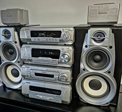 Vintage Technics HiFI System Stereo Stack - SH-EH780 - Fantastic Sound!