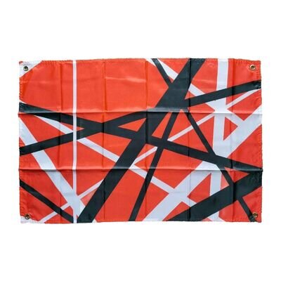 Van Halen 5150 Pattern Flag Banner Poster Man Cave Studio 90 x 60 cm Wall Art