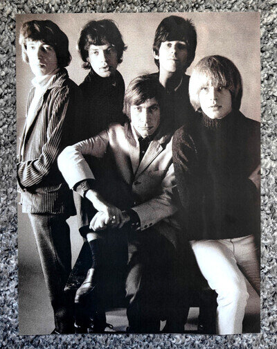 The Rolling Stones - Magazine Picture / Mini-Poster - Mick Jagger, Brian Jones