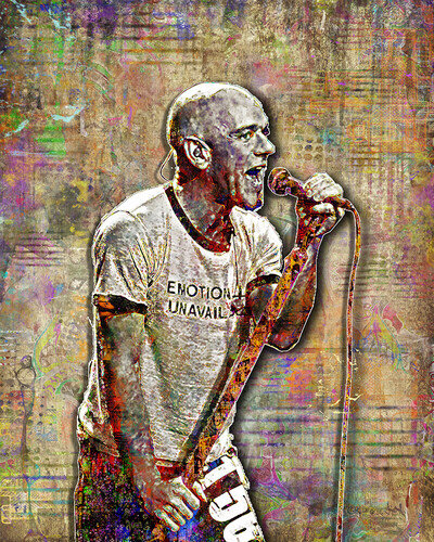 MICHAEL STIPE of R.E.M. 16x20in Poster, Michael Stipe REM Tribute Free Shipping