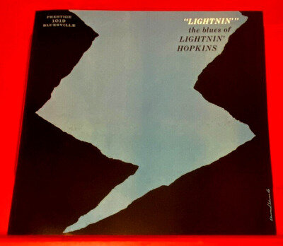 Lightnin' Hopkins The Blues Of Album Cover Art PICTURE / PRINT 12" x 11.5"