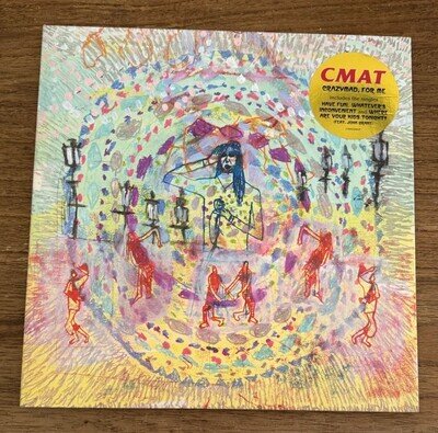 CMAT Autographed Signed Sleeve Crazy Mad For Me Vinyl orange Colour.