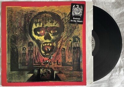 Slayer Seasons in the Abyss Vinyl LP UK First Press Very Good Condition