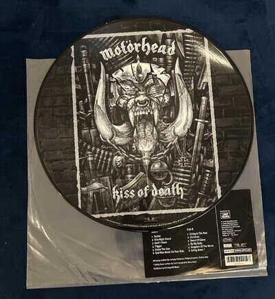 Motörhead - KISS OF DEATH 2006 Germany 28835 Vinyl LP Picture Disc