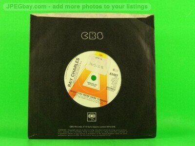 RAY CHARLES I WISH YOU WERE HERE TONIGHT (DEMO) (154) 2 Track 7"Single Company S