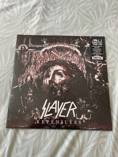 Slayer Repentless Limited Edition Splatter Vinyl. Brand New And Sealed