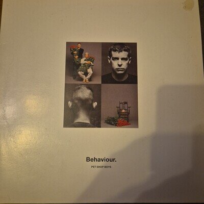 Pet Shop Boys - Behaviour - Vinyl LP Album - VG/VG - Free UK Postage