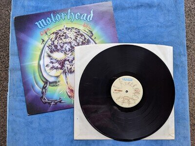Motorhead Over Kill LP Vinyl Record 1979 BRON 515