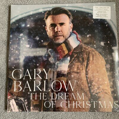 Dream of Christmas by Gary Barlow White Vinyl Record, 2021 New Sealed