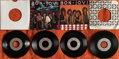 Bon Jovi - Four 7" Singles (UK)
