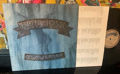 Bon Jovi LP New Jersey 1988 VERH62 1st press n.MINT