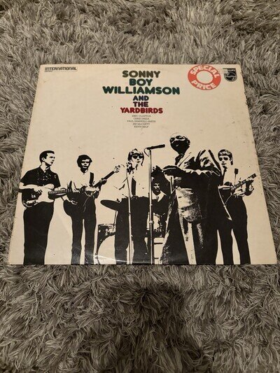 SONNY BOY WILLIAMSON AND THE YARDBIRDS REISSUE VINYL LP 1971 VG+